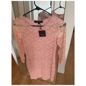Pink Lace Dress brand new with tags